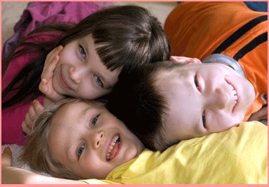 OG SVO VERÐA BÖRNIN RÓLEGRI...