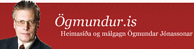 Heimasíða Ogmundar - haus