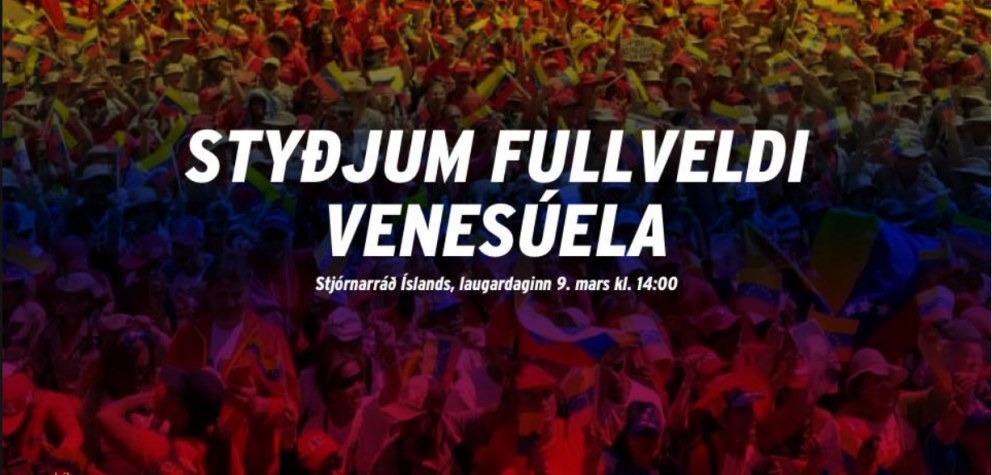 SAMSTÖÐUFUNDUR GEGN HEIMSVALDASTEFNU