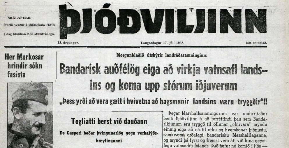 OFT SAKNA ÉG ÞJÓÐVILJANS